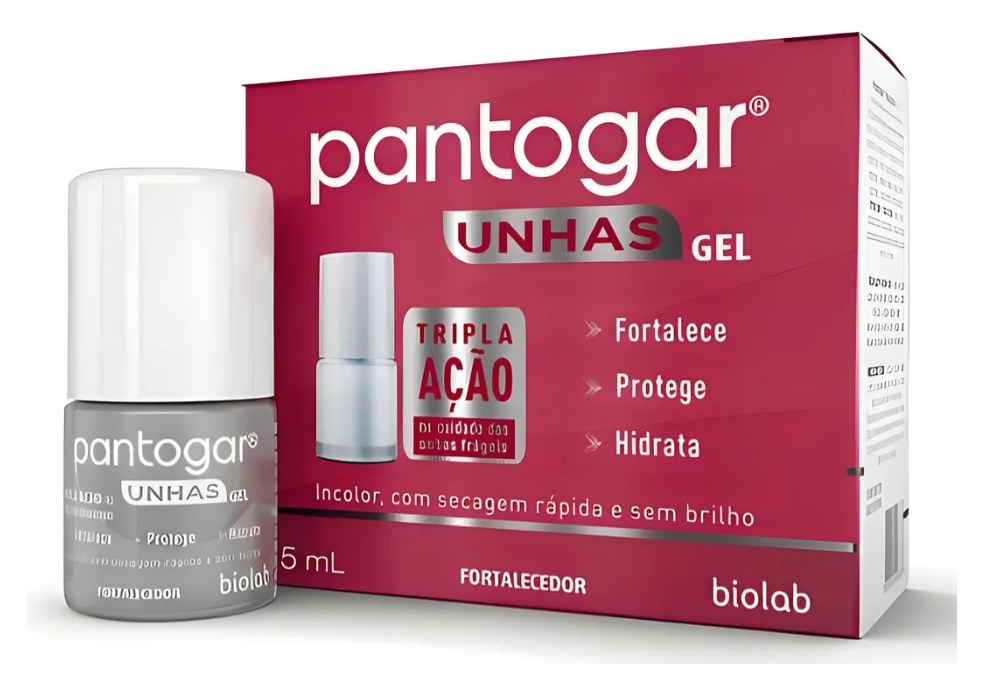 Gel Fortalecedor De Unhas Pantogar 5ml