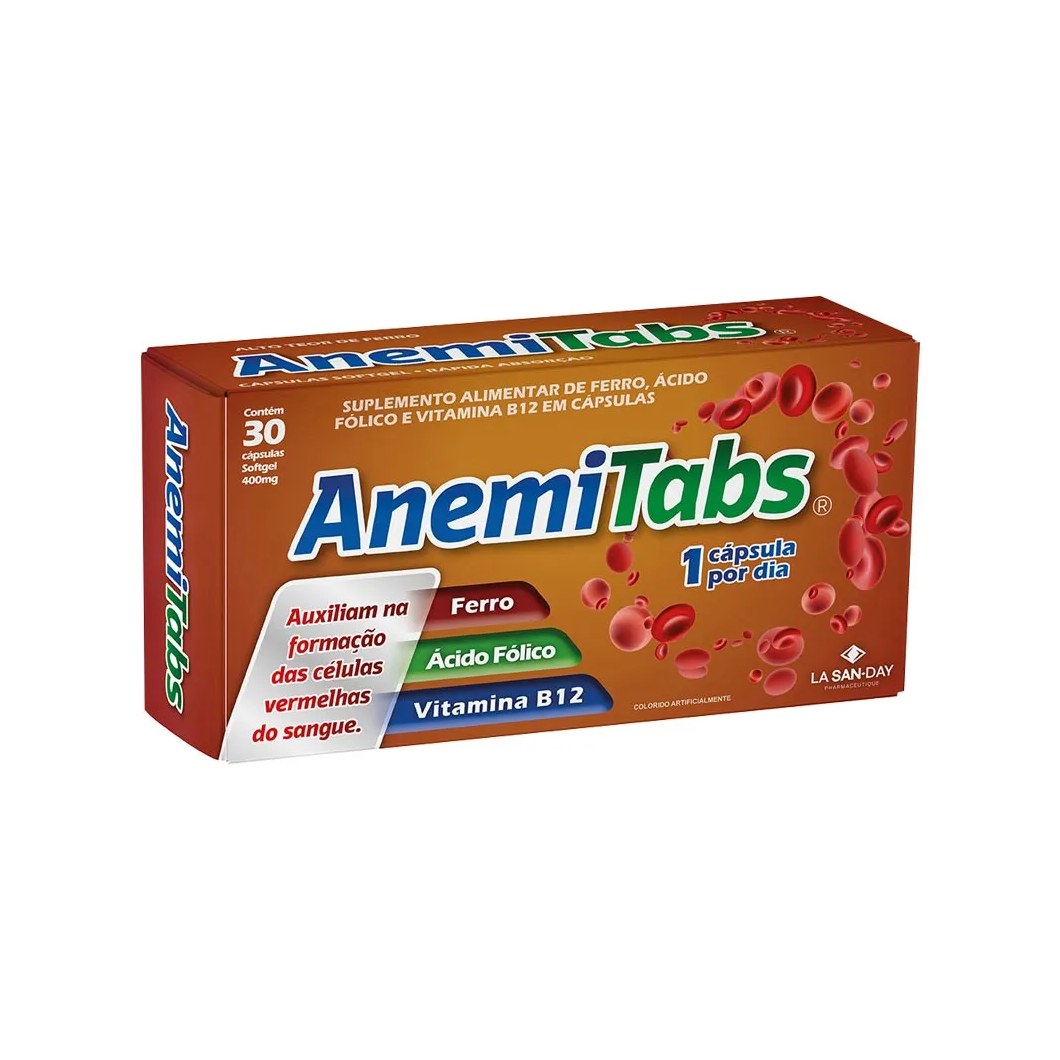 Anemitabs Com 30 Capsulas