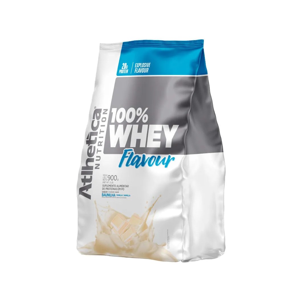 Atlhetica 100% Whey Flavour 900gr Baunilha Refil