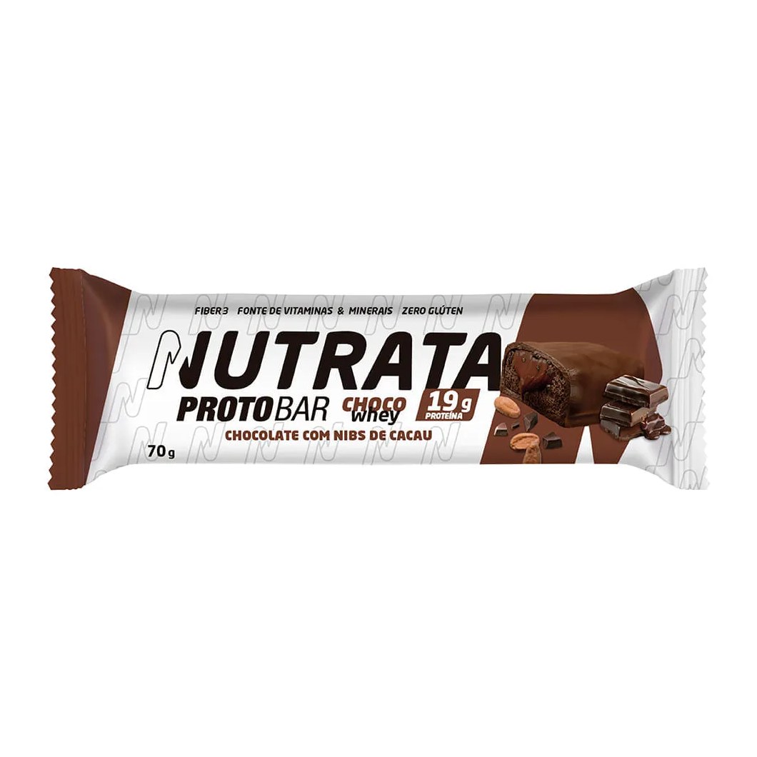 Barra De Proteína Nutrata Protobar Choco Whey 70g