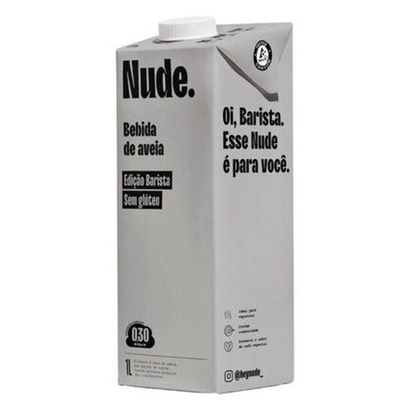 Bebida à Base De Aveia Barista Nude. Caixa 1l