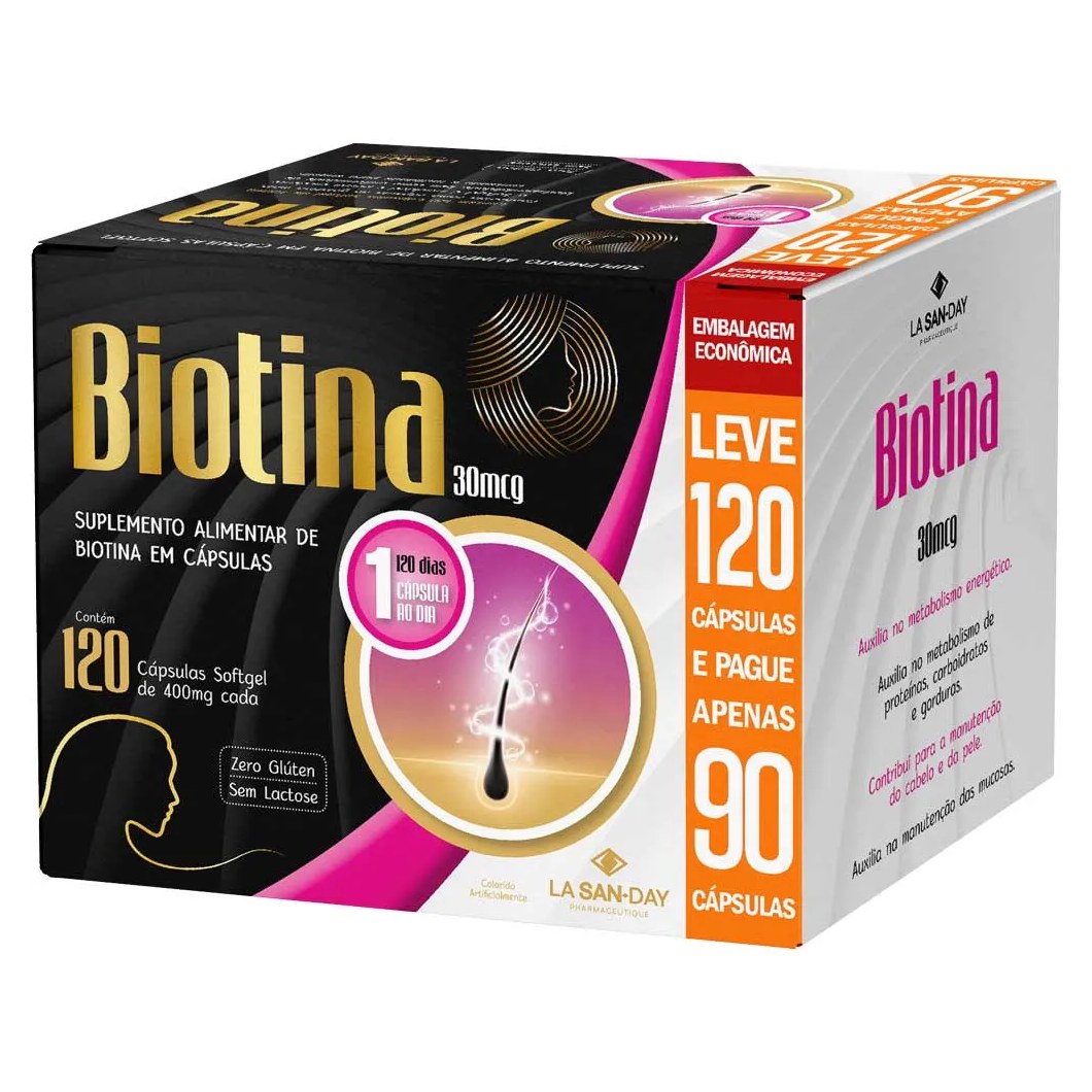 Biotina Lasanday 120