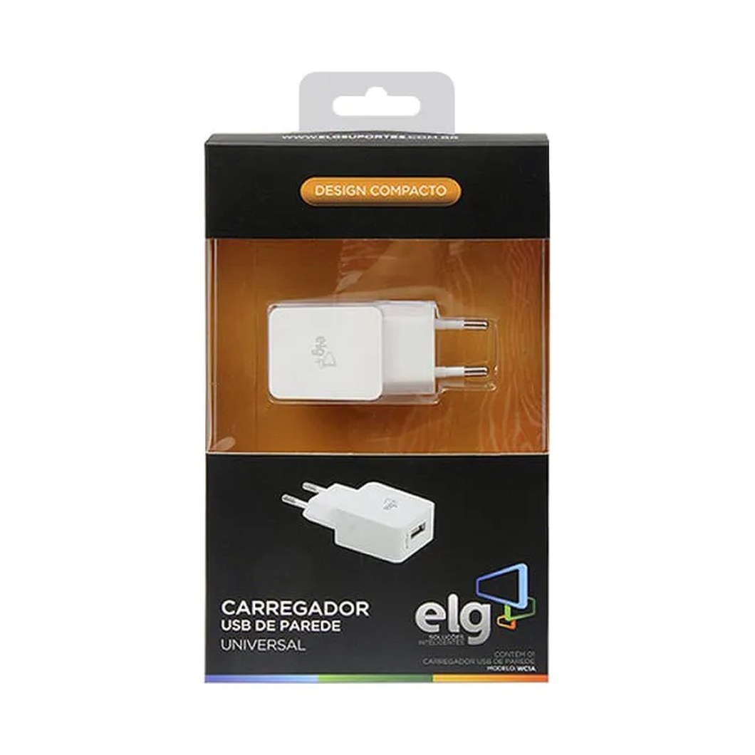 Carregador De Parede Wc1a Carregamento Usb