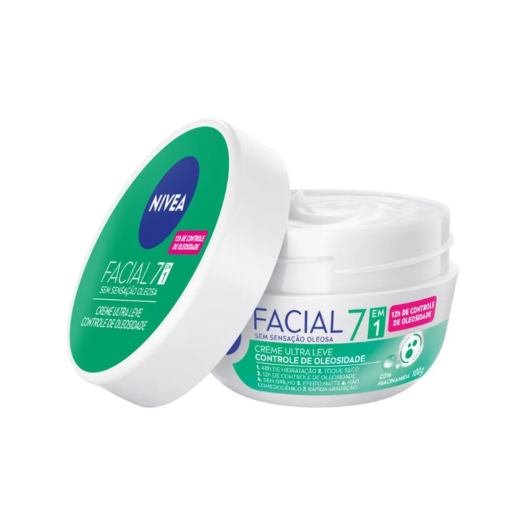 Creme Nivea Facial Controle De Oleosidade 100gr