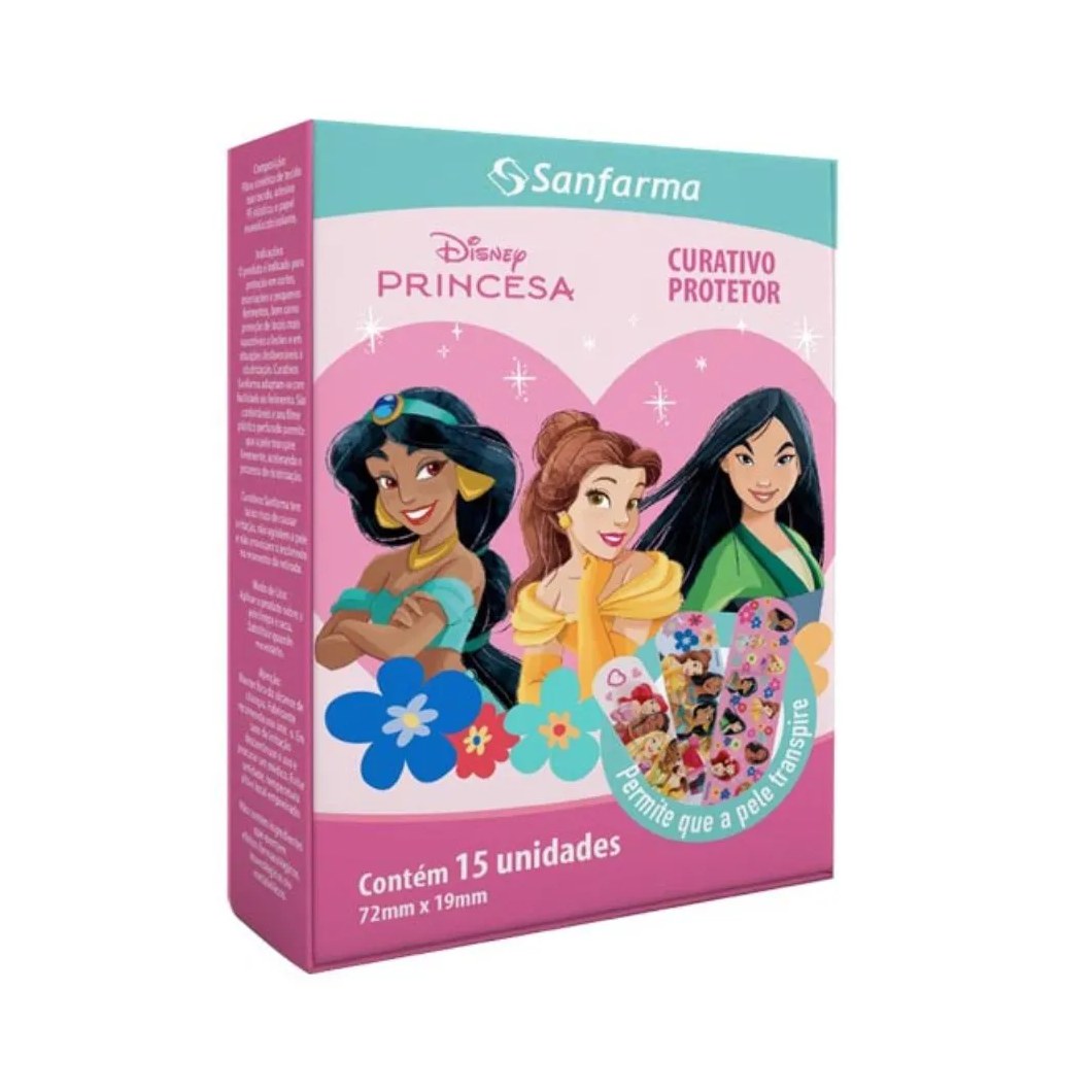 Curativo Sanfarma Princesa 15 Unidades