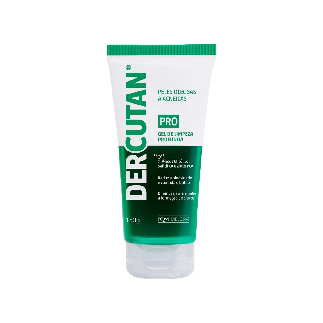 Dercutan Pro Gel Para Limpeza Profunda 150gr