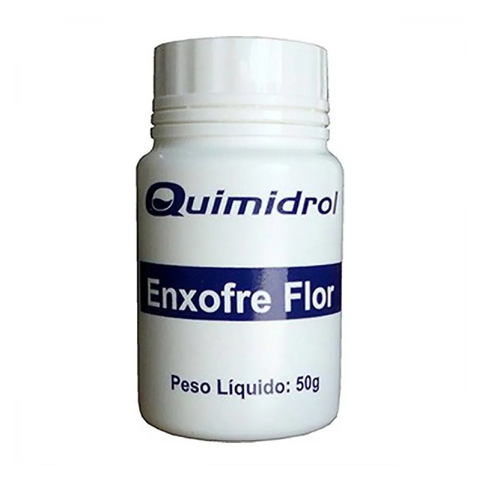 Enxofre Flor Quimidrol 50g