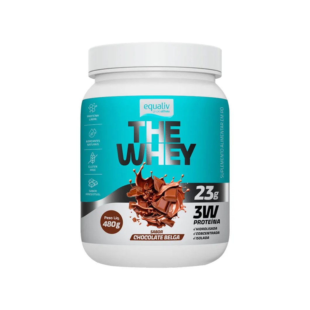 Equaliv The Whey Chocolate Belga 480gr