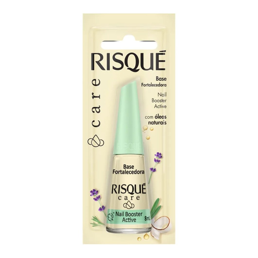 Esmalte Risqué Care Base Fortalecedora 8ml