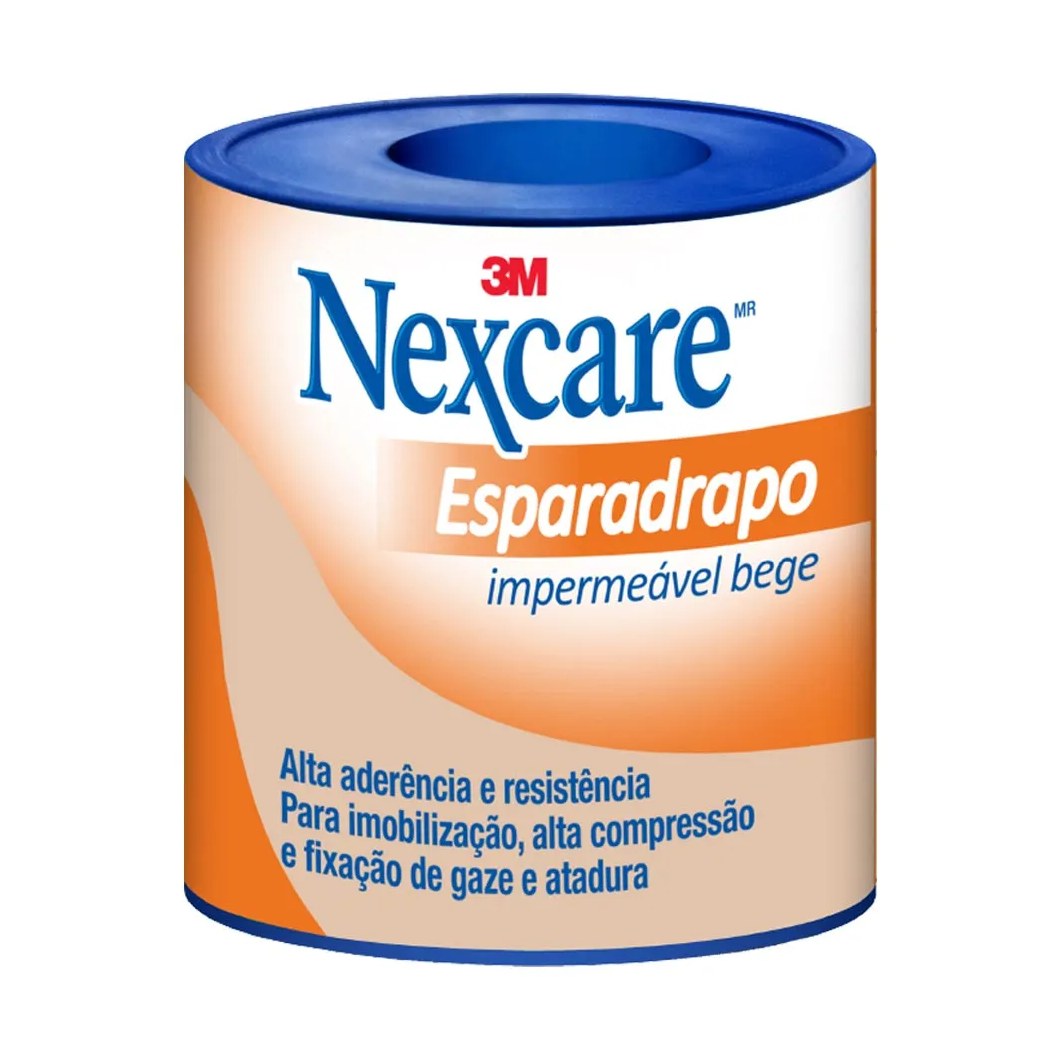 Esparadrapo 3m Nexcare 50mmx3m Impermeavel Bege