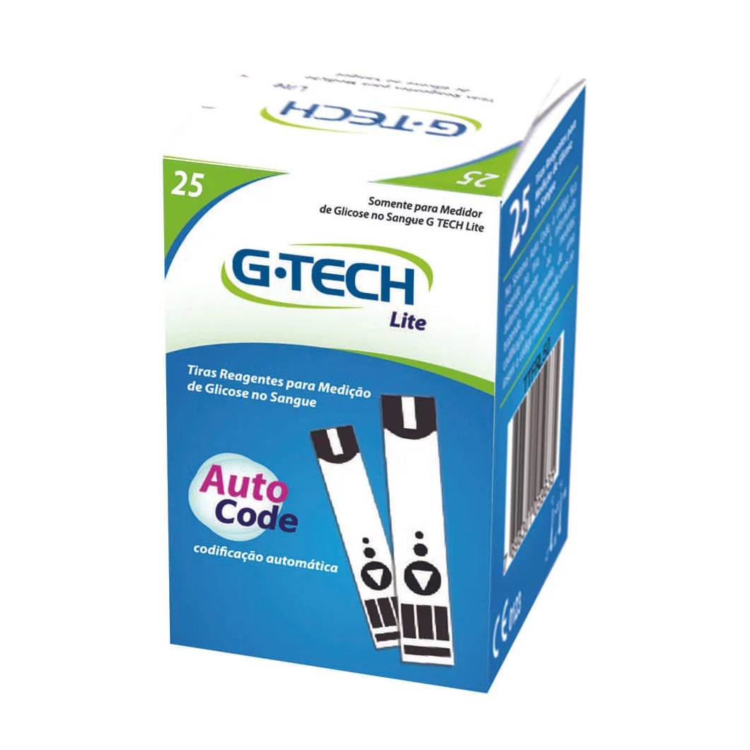 G-tech Lite Auto Code Tiras Com 25 Unidades