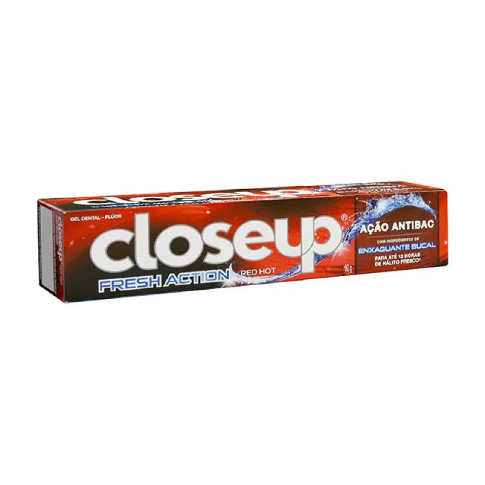 Gel Dental Closeup Red Hot 90g
