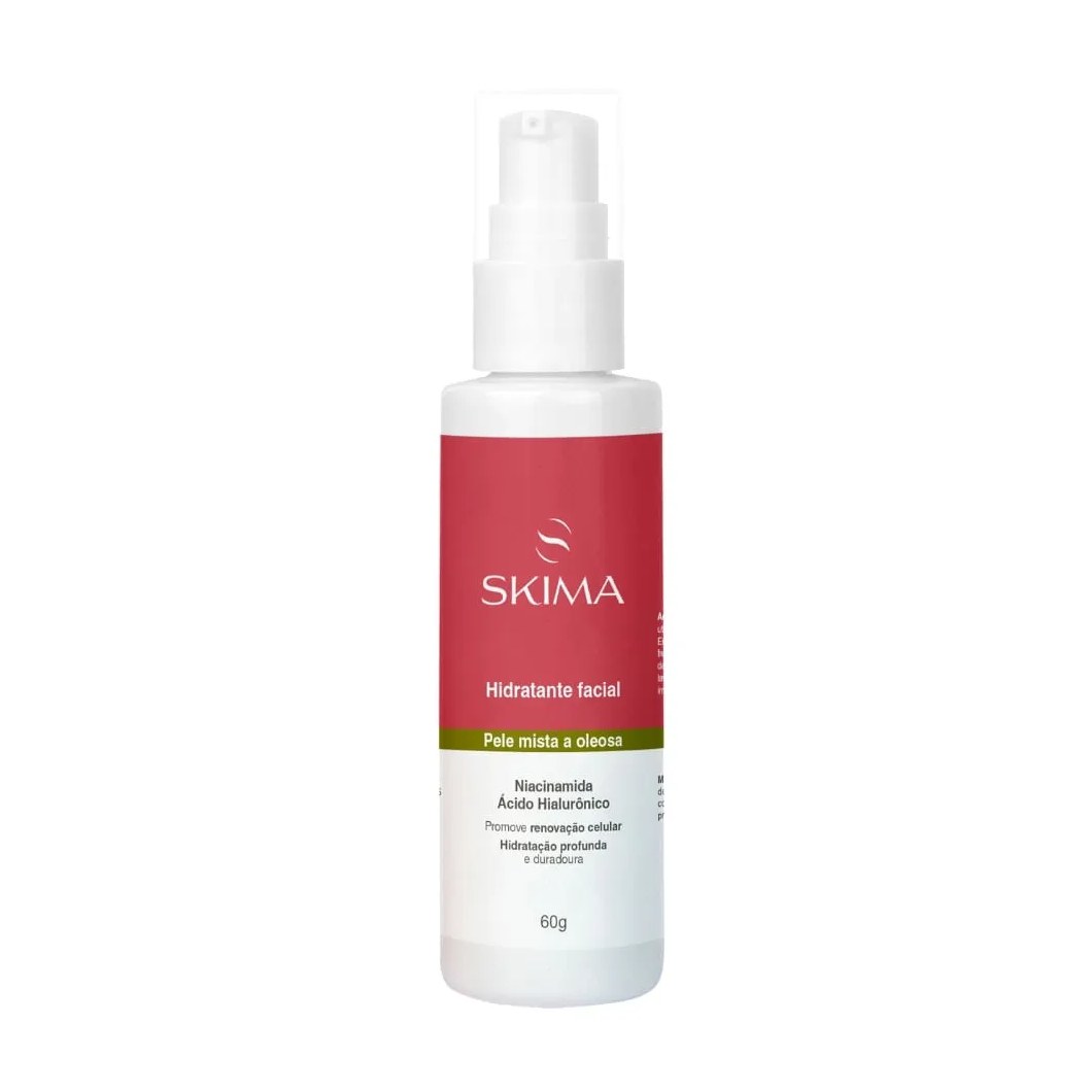 Hidratante Facial Skima Pele Mista A Oleosa 60g