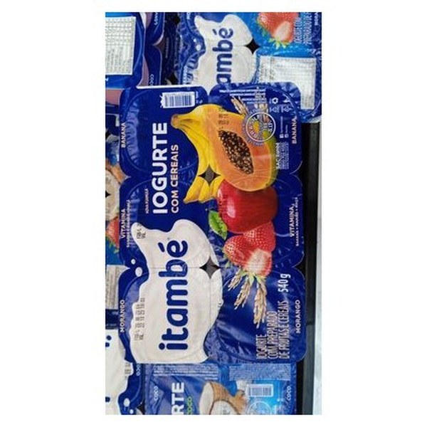 Itambé Iogurte com Cereais Morango Vitamina Banana