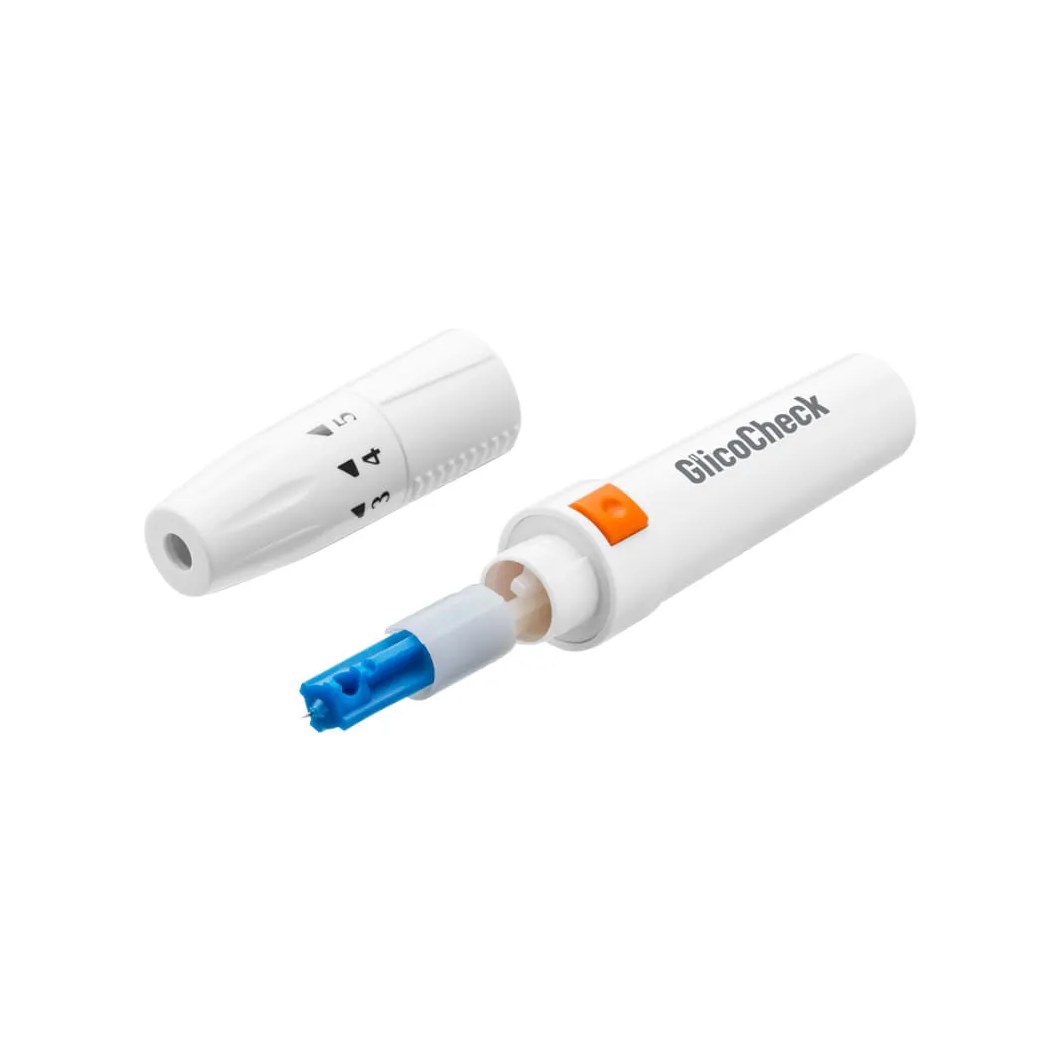Lancetador Glicocheck Caneta Care Hc517