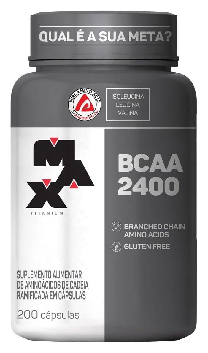 Max Titanium BCAA 2400, 200 Cápsulas