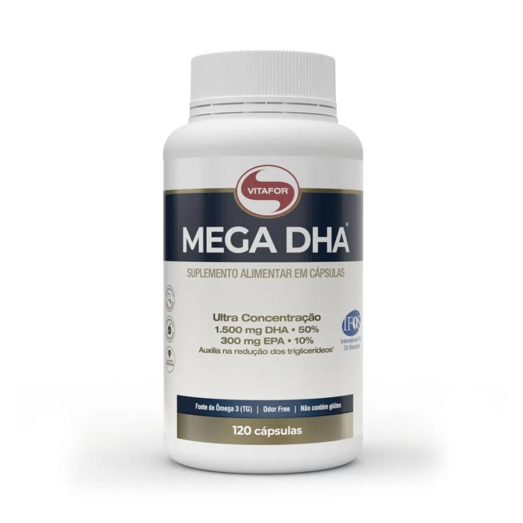 Mega Dha Com 120 Capsulas 1gr