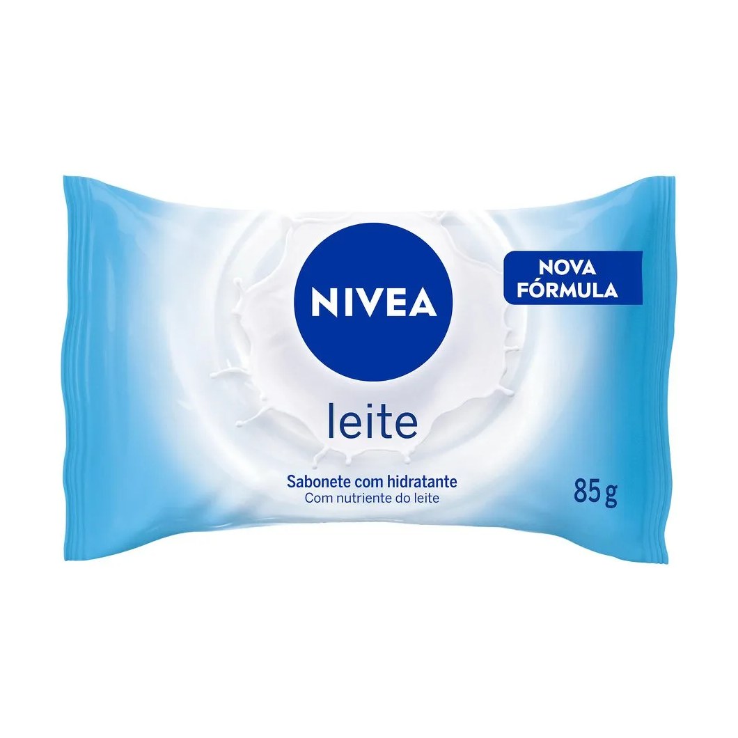 Sabonete Em Barra Nivea Leite 85g