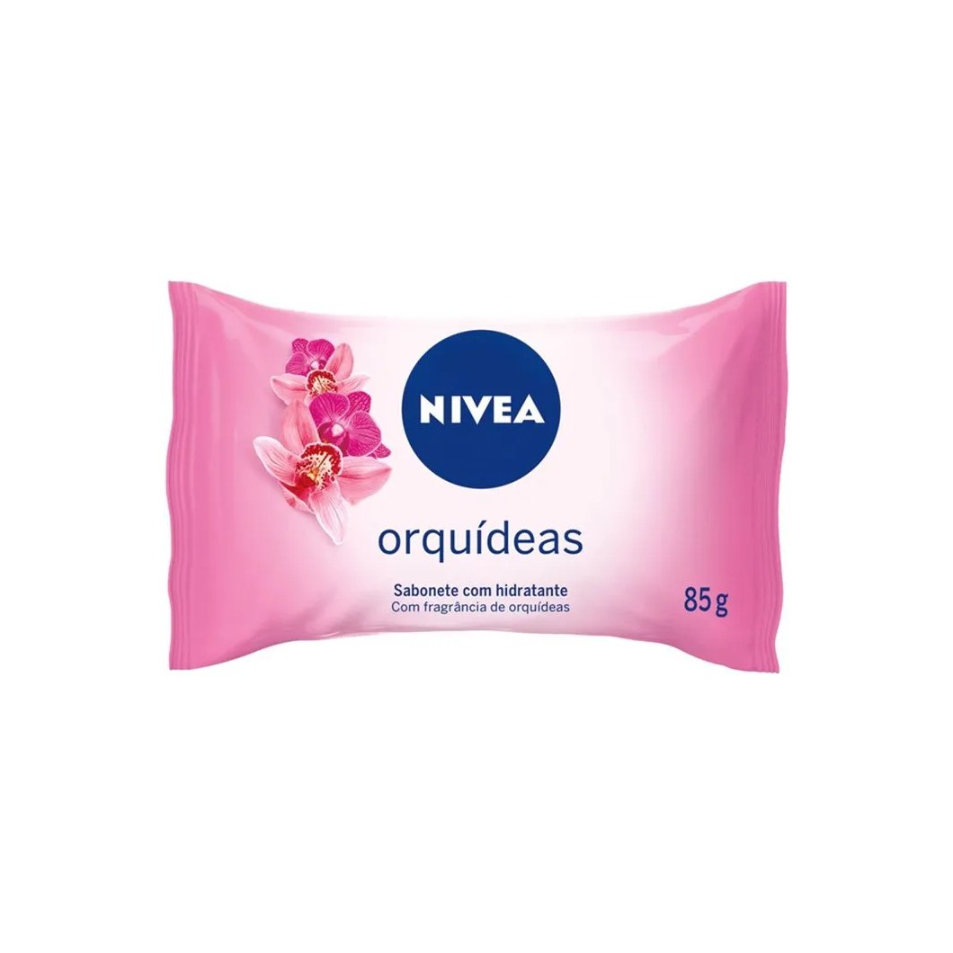 Sabonete Em Barra Nivea Orquídeas 85g