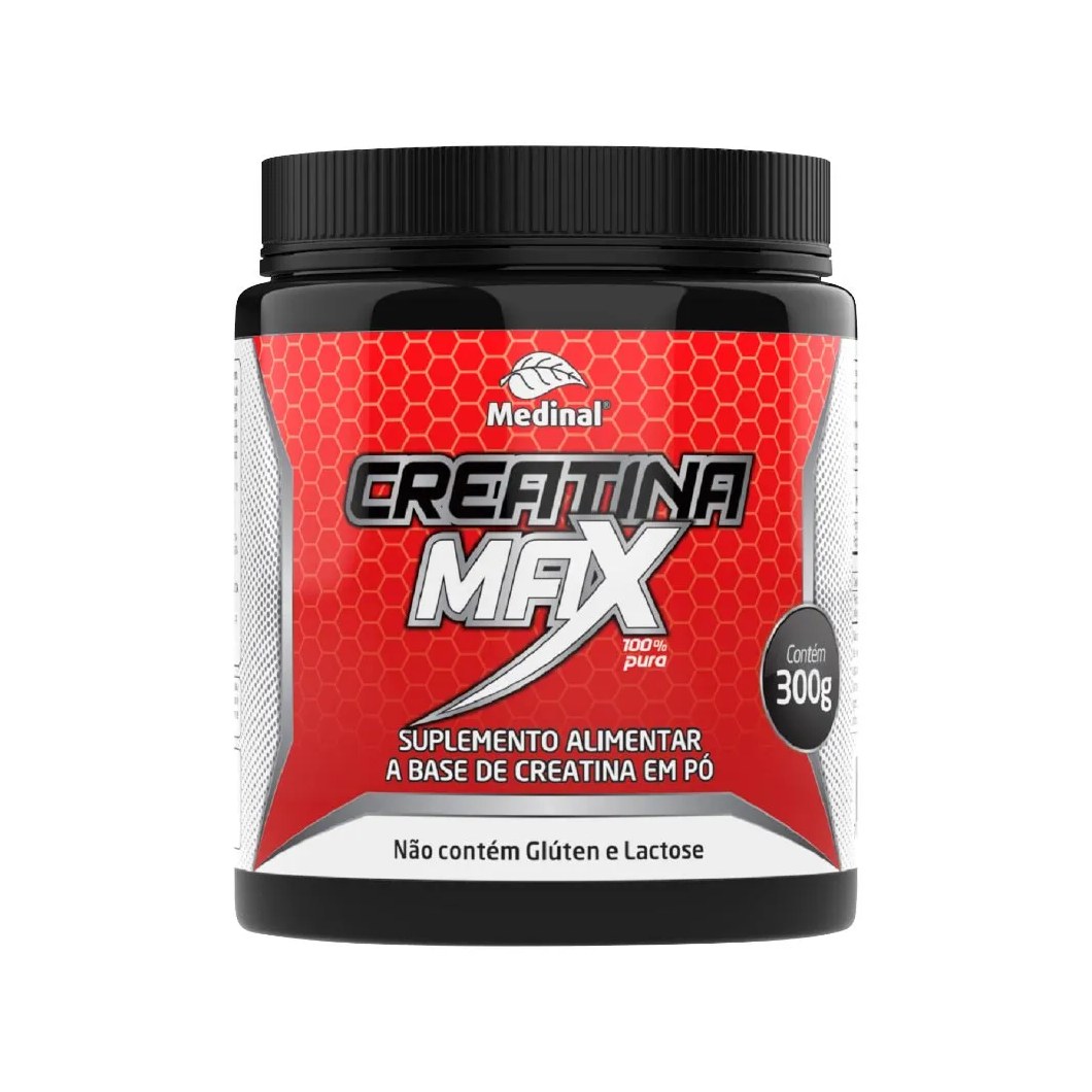 Suplemento Medinal Creatina Max 300gr Pura