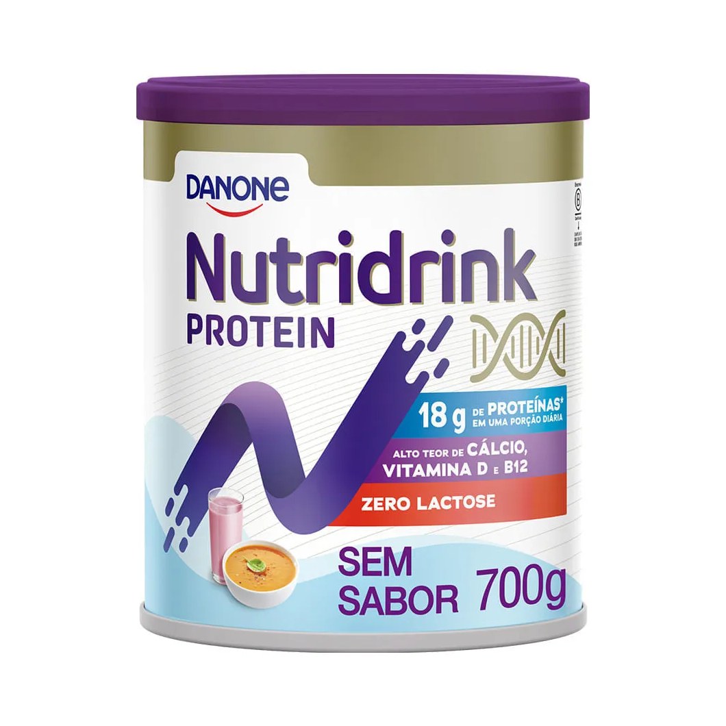 Suplemento Nutridrink Protein Sem Sabor 700g