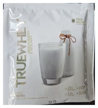 True Source Whey Hidrolisado E Isolado Sabor Neutro