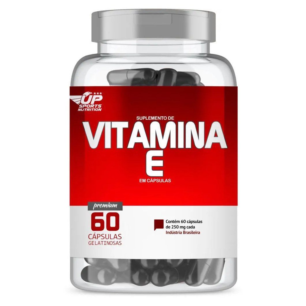 Vitamina e 250mg com 60 cápsulas Up Sports Nutrition
