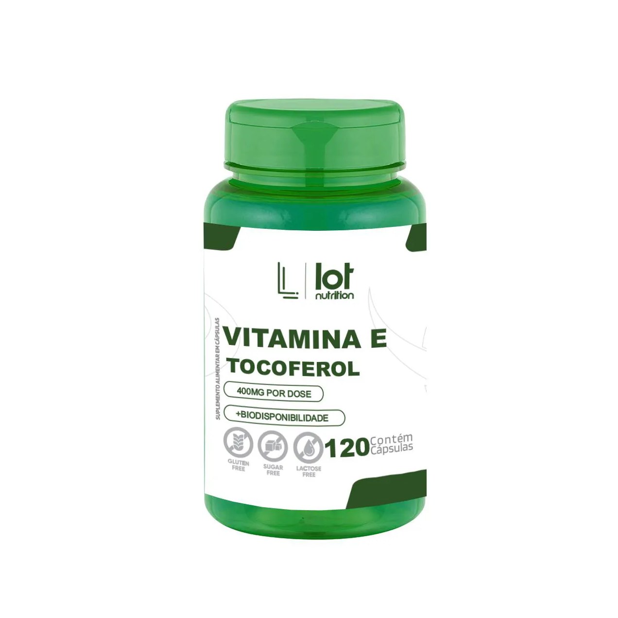 Vitamina e 400mg 120 cápsulas