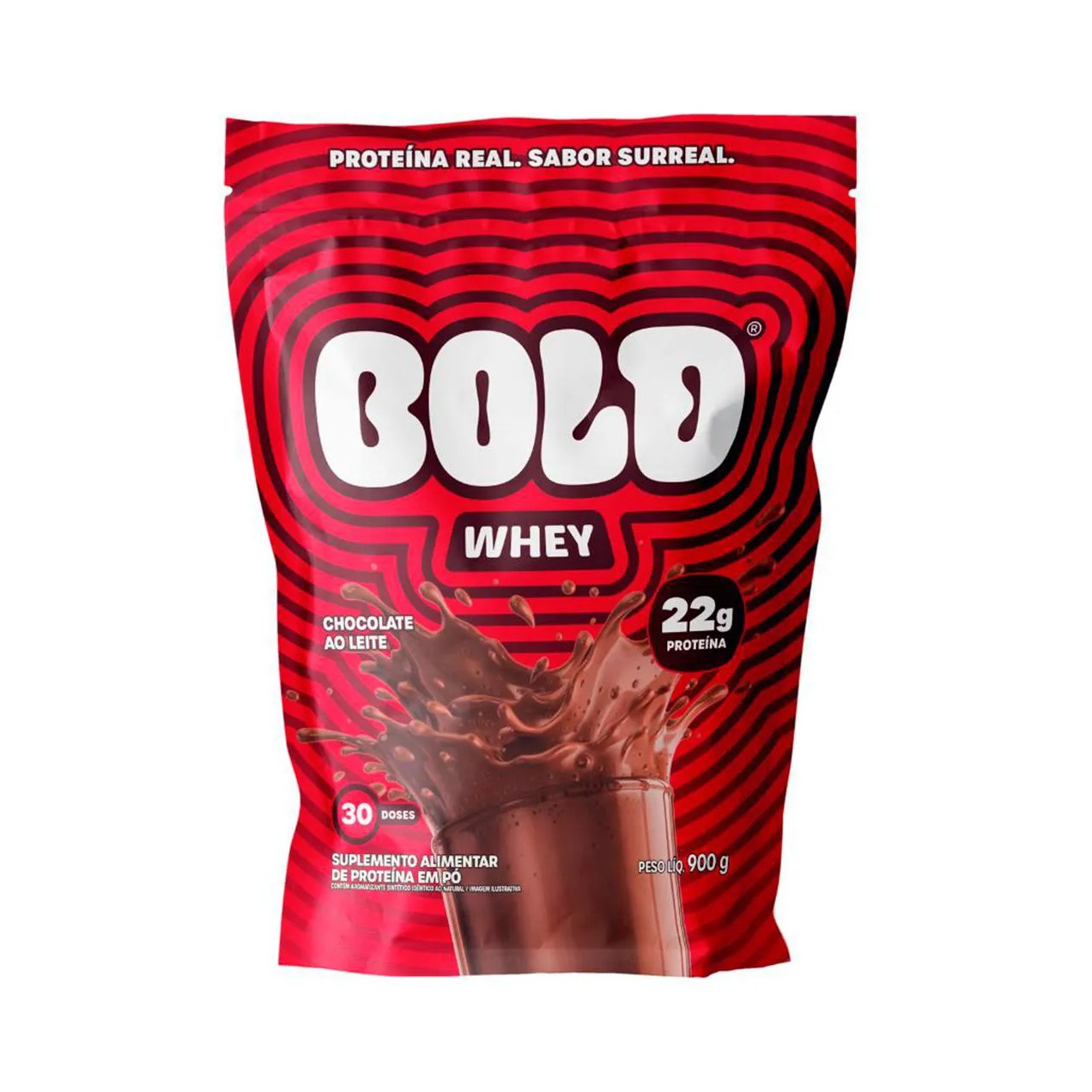 Whey Protein Bold Chocolate ao Leite 900g