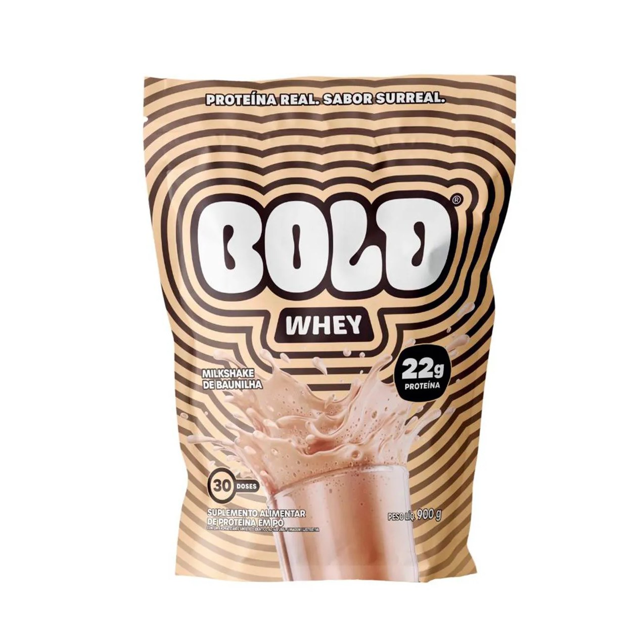 Whey Protein Bold Milkshake de Baunilha 900g