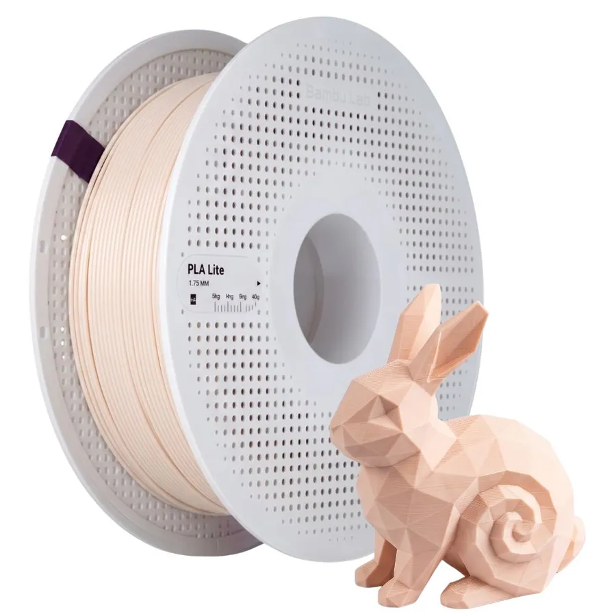 Bambu Lab Filamento PLA Lite Matte Bege Fosco 1kg
