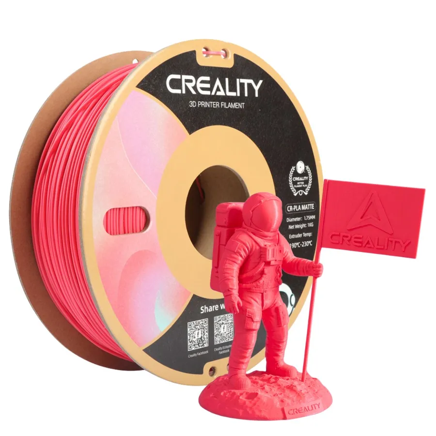 Creality Filamento Cr-Pla Matte Rosa Morango Fosco 1kg