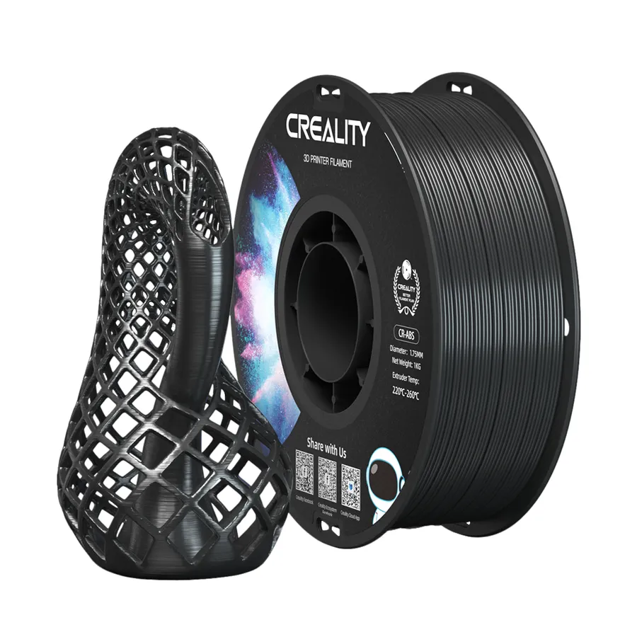 Filamento CR-ABS Creality 1.75mm 1kg - Preto