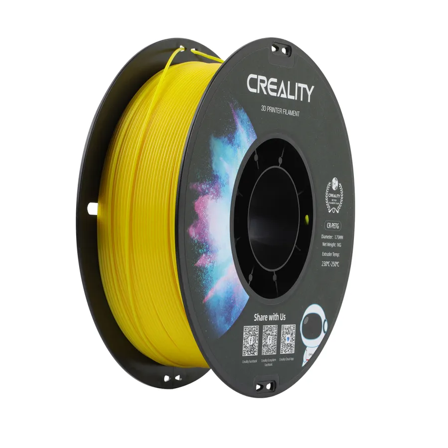 Filamento CR-PETG Creality 1.75mm 1kg - Amarelo