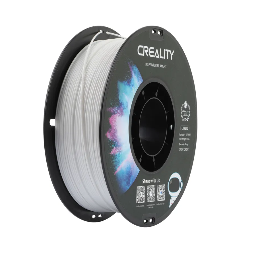 Filamento CR-PETG Creality 1.75mm 1kg - Branco