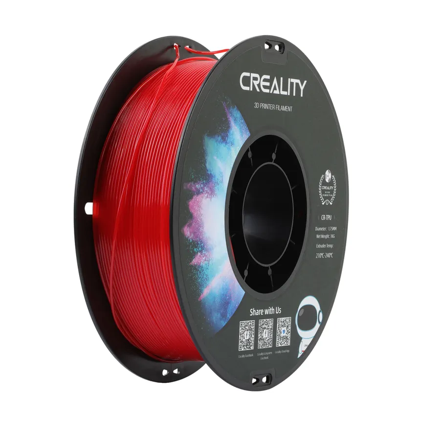 Filamento CR-TPU Creality 1.75mm 1kg - Vermelho