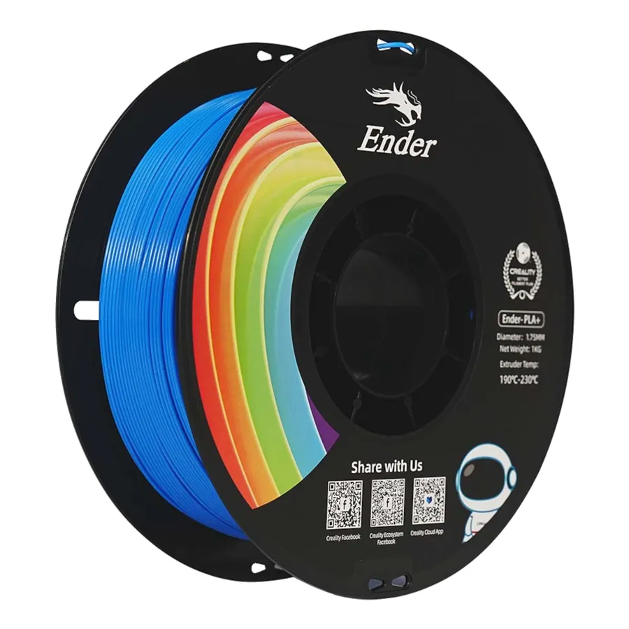 Filamento Ender-PLA+ Creality 1.75mm 1kg - Azul