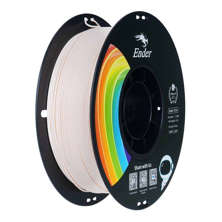 Filamento Ender-PLA+ Creality 1.75mm 1kg - Bege