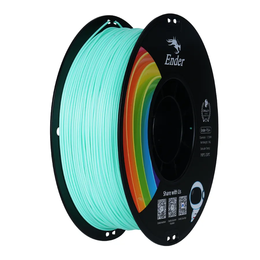 Filamento Ender-PLA+ Creality 1.75mm 1kg - Verde Jade