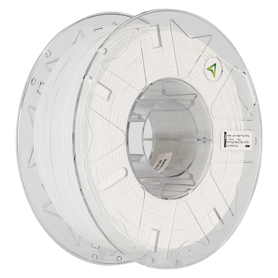 Filamento Hyper Lightweight PLA Creality 1.75mm 1kg - Branco