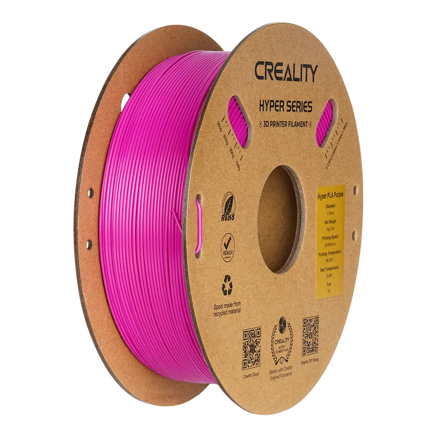 Filamento Hyper Series PLA Creality 1.75mm 1kg - Roxo
