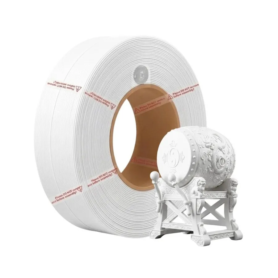 Filamento Impressão 3D Bambu Lab PLA Lite Refil Branco 1kg