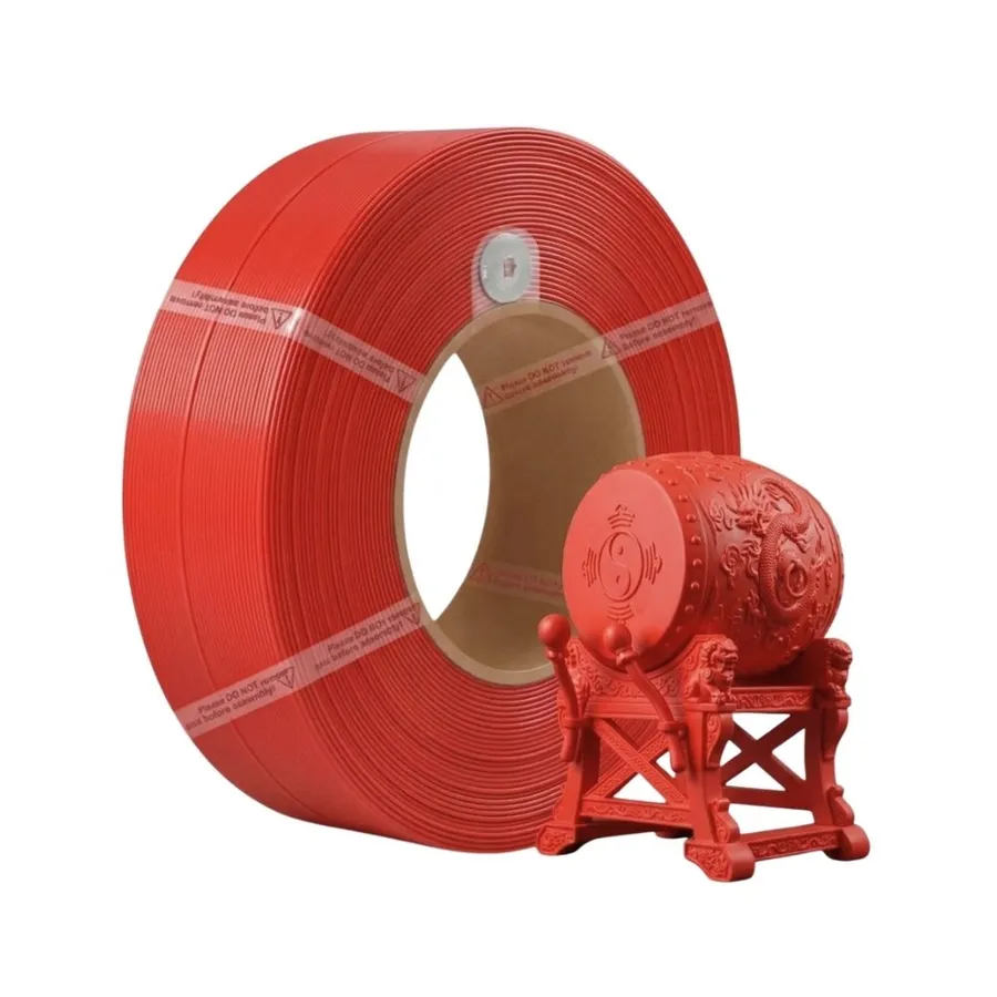 Filamento Impressão 3D Bambu Lab Pla Lite Refil Vermelho 1kg
