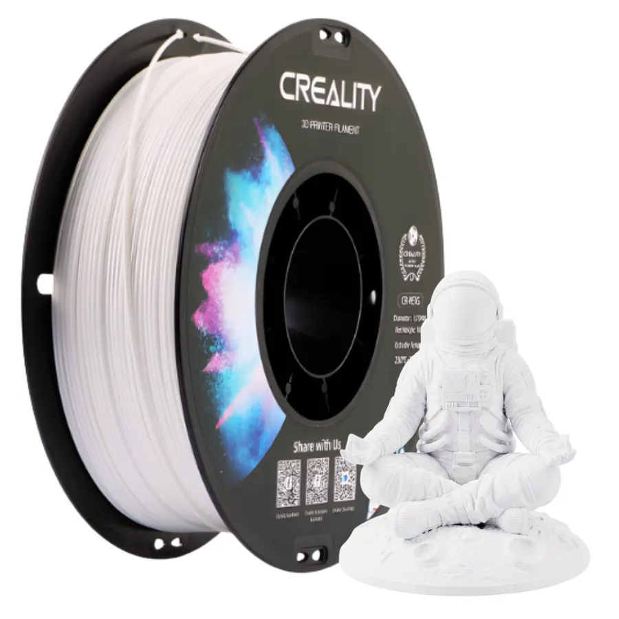 Filamento Impressão 3D Creality Cr-Petg Branco 1kg