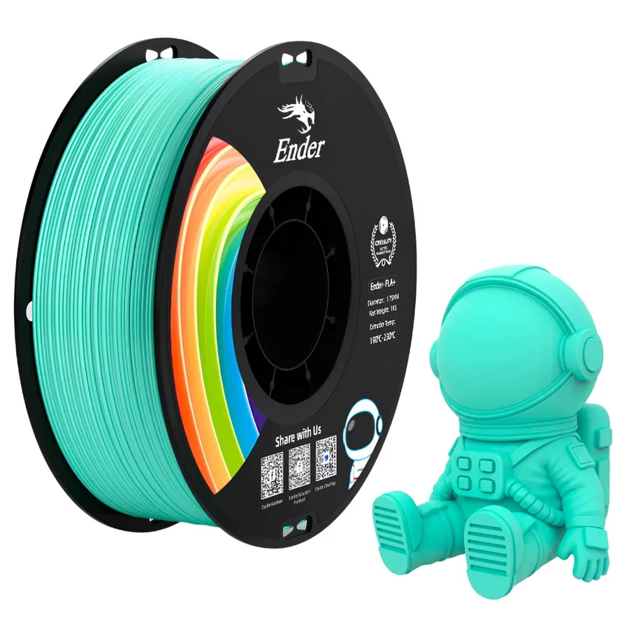 Filamento Impressão 3D Creality En-Pla+ Verde Jade 1kg