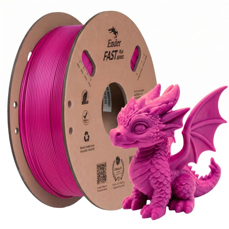 Filamento Impressão 3D Creality Ender Fast Pla Roxo Purpura 1kg
