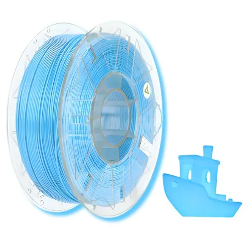 Filamento Impressão 3D Creality Pla Hyper Luminoso Glow Azul 1Kg