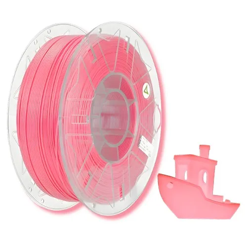 Filamento Impressão 3D Creality Pla Hyper Luminoso Glow Rosa 1Kg