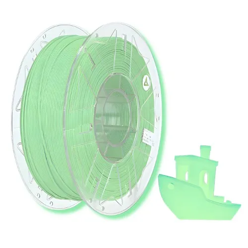 Filamento Impressão 3D Creality Pla Hyper Luminoso Glow Verde 1Kg