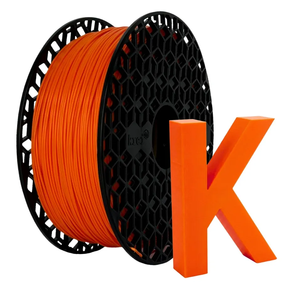 Filamento Impressão 3D Krei Pla Revolution Laranja 1,75Mm 1Kg